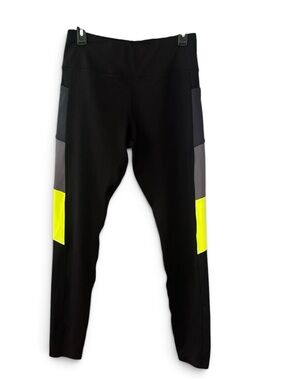 Women’s Love & Sports Black Colorblock Leggings
